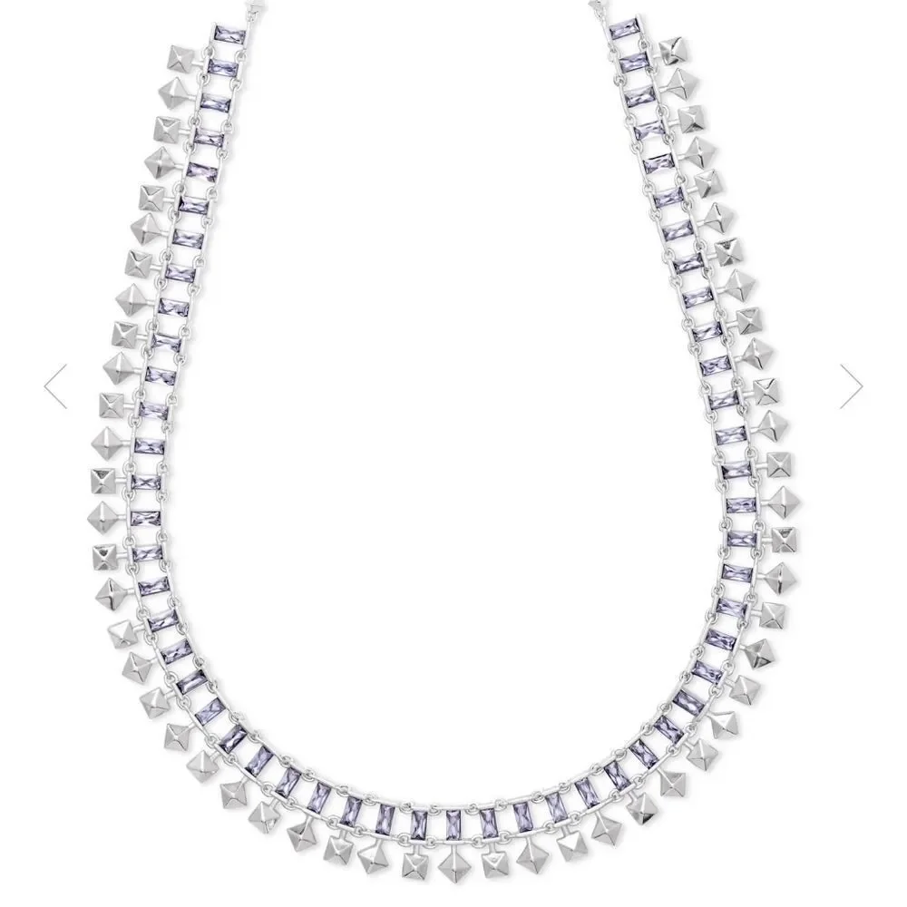 KENDRA SCOTT Oscar‎ Necklace Lilac Mix
